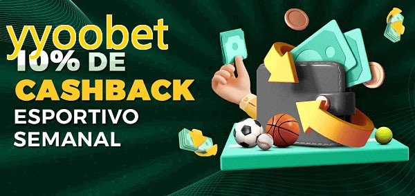 10% de bônus de cashback na yyoobet